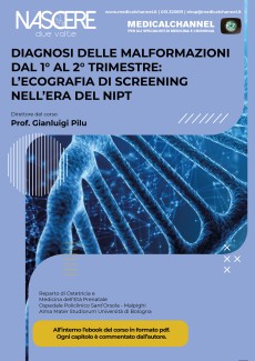Diagnosi delle malformazioni dal 1° al 2° trimestre: l'ecografia di screening nell'era del NIPT