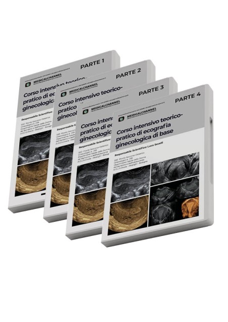 Corso Teorico Pratico di Ecografia Ginecologica di Base - Raccolta completa (1 - 2 - 3 - 4)